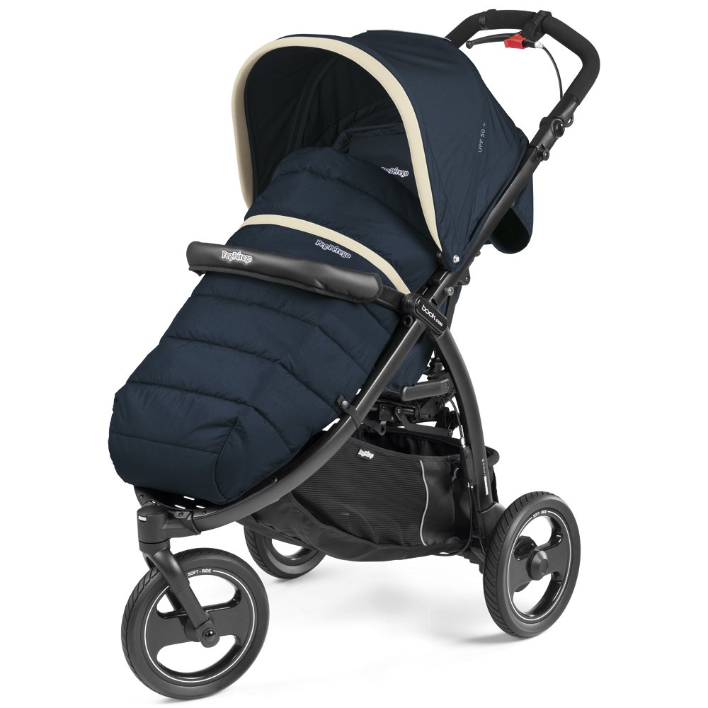 Peg Perego Book Cross 3 Wheel Trolley – New 2018, Various Colours