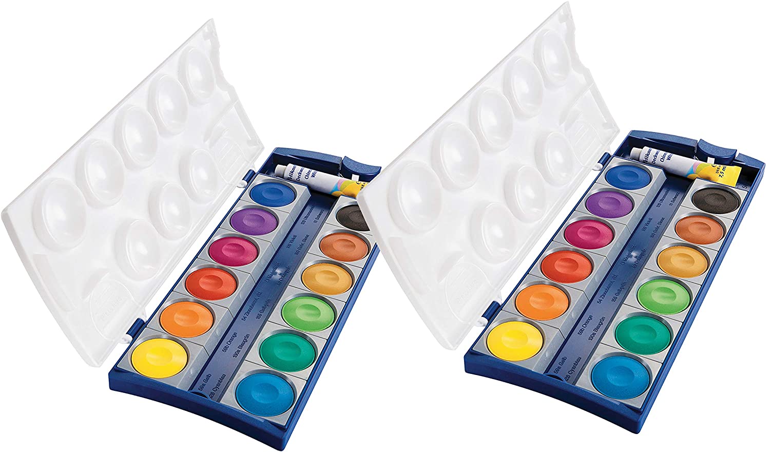 Pelikan Din 5023 Opaque Paint Box Set K12, 12 Colours And 1 Tube Opaque Whi