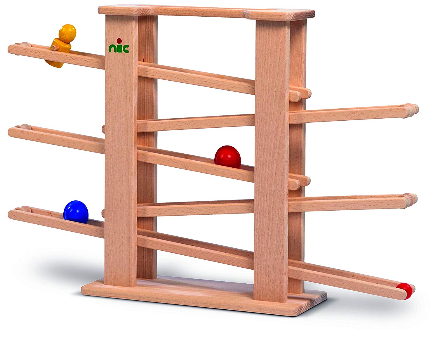 nic - holzspielzeug Nic Wooden Toy Multi Train Parts