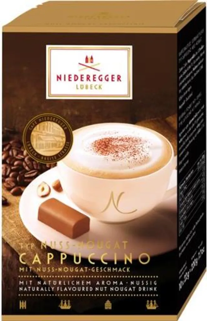 Niederegger - Nut Nougat Cappuccino - 10 bars 220g