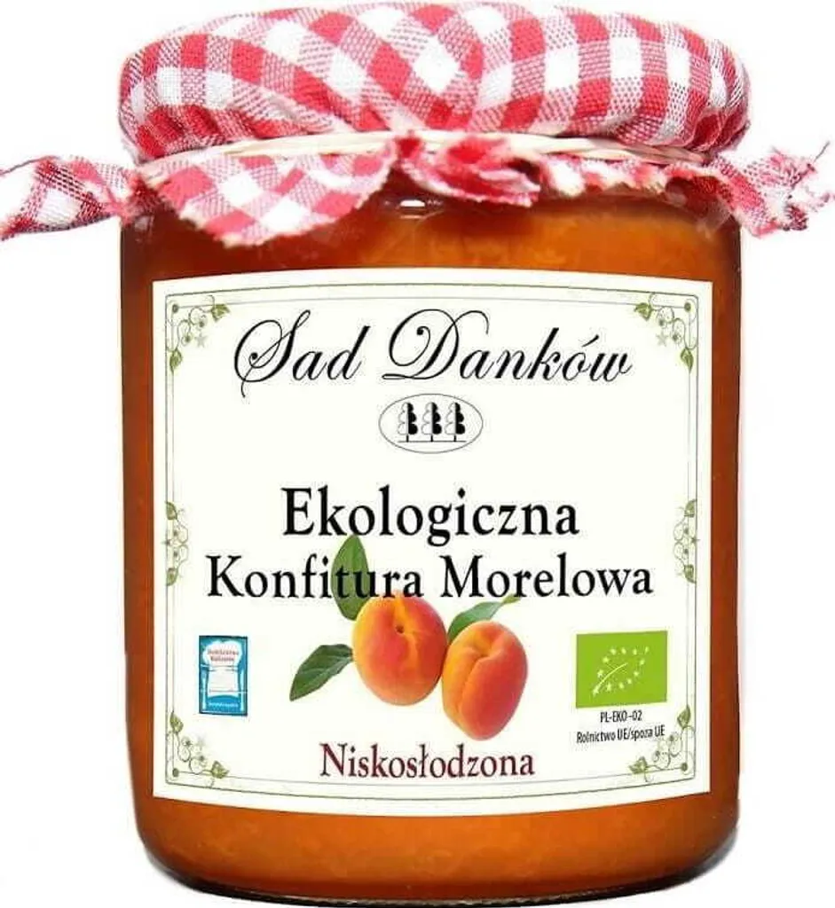 Biogo LOW SWEET APRICOT JAM 260 g - SAD DANKÓW