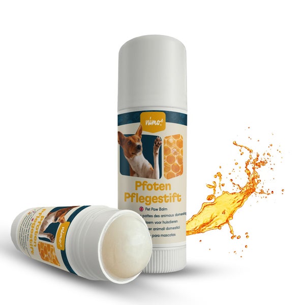 nimo® Paw Care Stick • Paw balm with beeswax and propolis to protect and care for paws