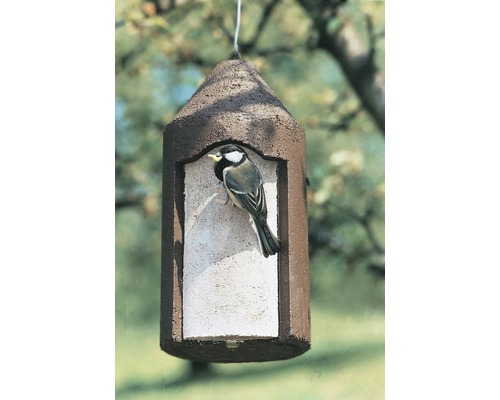 Hornbach Nesting box SCHWEGLER 2M FG for cave-dwelling garden birds 17 x 16 x 35 cm