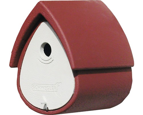 Hornbach Nesting box SCHWEGLER Meisenresidenz 23 x 19 x 27 cm red