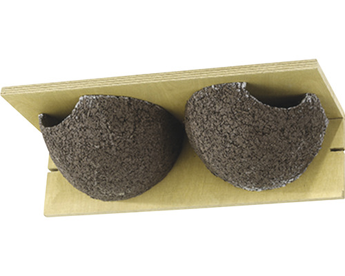Nesting box house martin set of 2 Siena Garden 11 x 37.5 x 16 cm