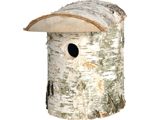 Hornbach Nesting box birch entrance hole 32 mm 22x14x24 cm natural