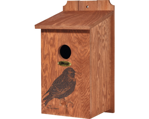 Nesting box dobar with screen printed motif Star 19 x 20 x 38 cm
