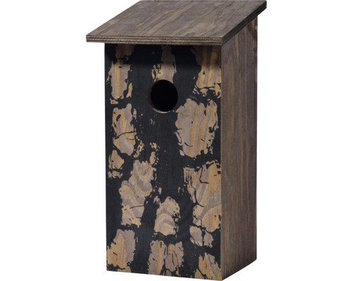 Hornbach Nesting box bark look Pinus sylvestris 15.5 x 14.5 x 30 cm