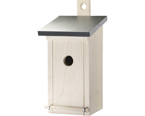Nesting box Siena Garden flat roof Ø 32 mm 16 x 19 x 29 cm cream