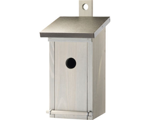 Nesting box Siena Garden flat roof Ø 32 mm 16 x 19 x 29 cm gray