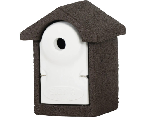 Nesting box Siena Garden wood concrete brown entry hole 32 mm wood concrete pine, spruce FSC 100% nesting box, bird house for wild birds