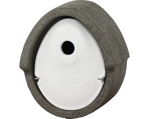 Nesting box Siena Garden wood concrete gray oval wood concrete pine, spruce FSC 100% nesting box, bird house for wild birds
