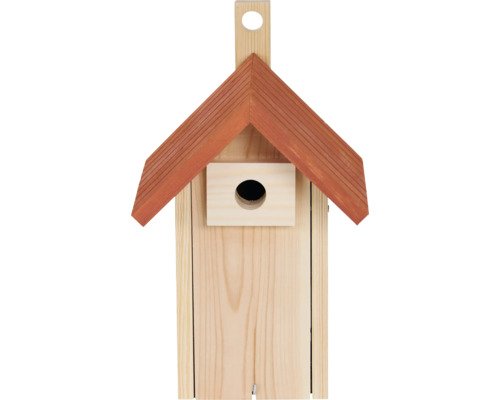 Nesting box Siena Garden Jonas Nestperle entrance hole 28 mm, pine FSC 100% nesting box, bird house for wild birds