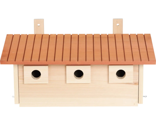 Nesting box Siena Garden Paula's Nest Pearl Sparrows, pine FSC 100% nesting box, bird house for wild birds