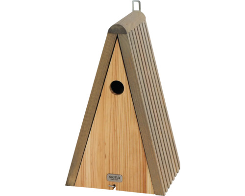 Siena Garden nesting box for the singing crown, entrance hole 28 mm, pine FSC 100% nesting box, bird house for wild birds