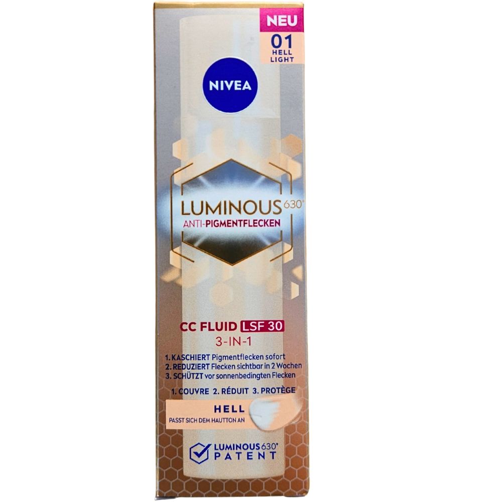 NIVEA Luminous630 Anti Pigment Spots CC Fluid SPF 30 Light