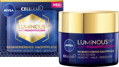 NIVEA Night Cream Luminous Anti Pigment Spots, 50 ml