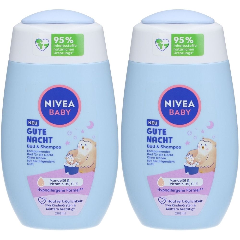 NIVEA® BABY Good Night Bath & Shampoo 400 ml