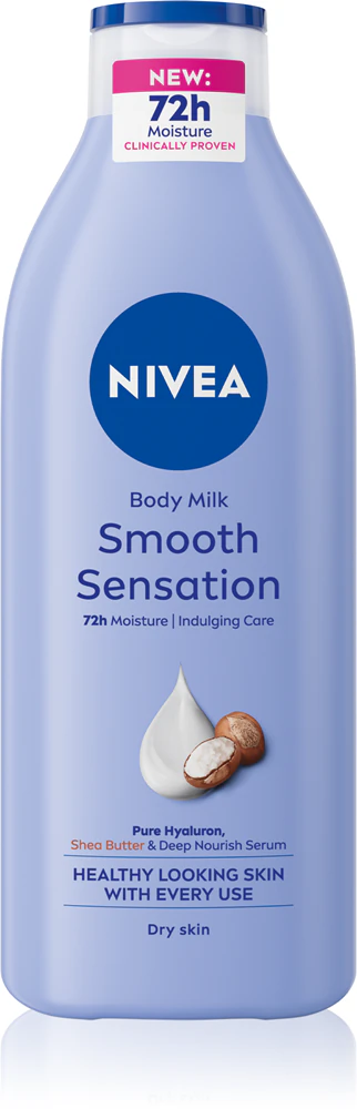 NIVEA Smooth Sensation moisturizing body lotion for dry skin 400 ml