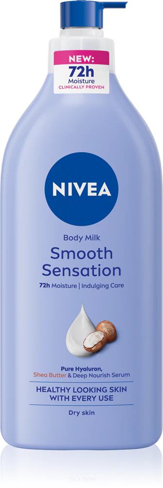 NIVEA Smooth Sensation moisturizing body lotion for dry skin
