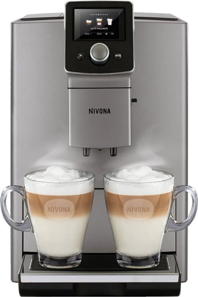 NIVONA CafeRomatica 821 Fully Automatic Coffee Machine Titanium