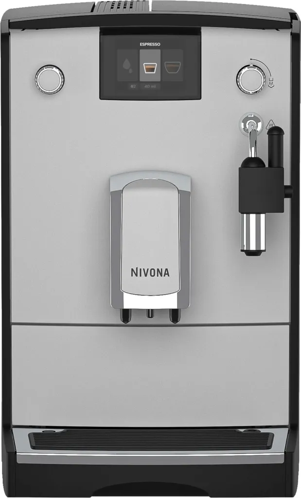 NIVONA CafeRomatica NICR 555 Fully Automatic Coffee Machine – with OneTouch, TFT display, 15 bar pump pressure and SPUMATORE for the best coffee enjoyment