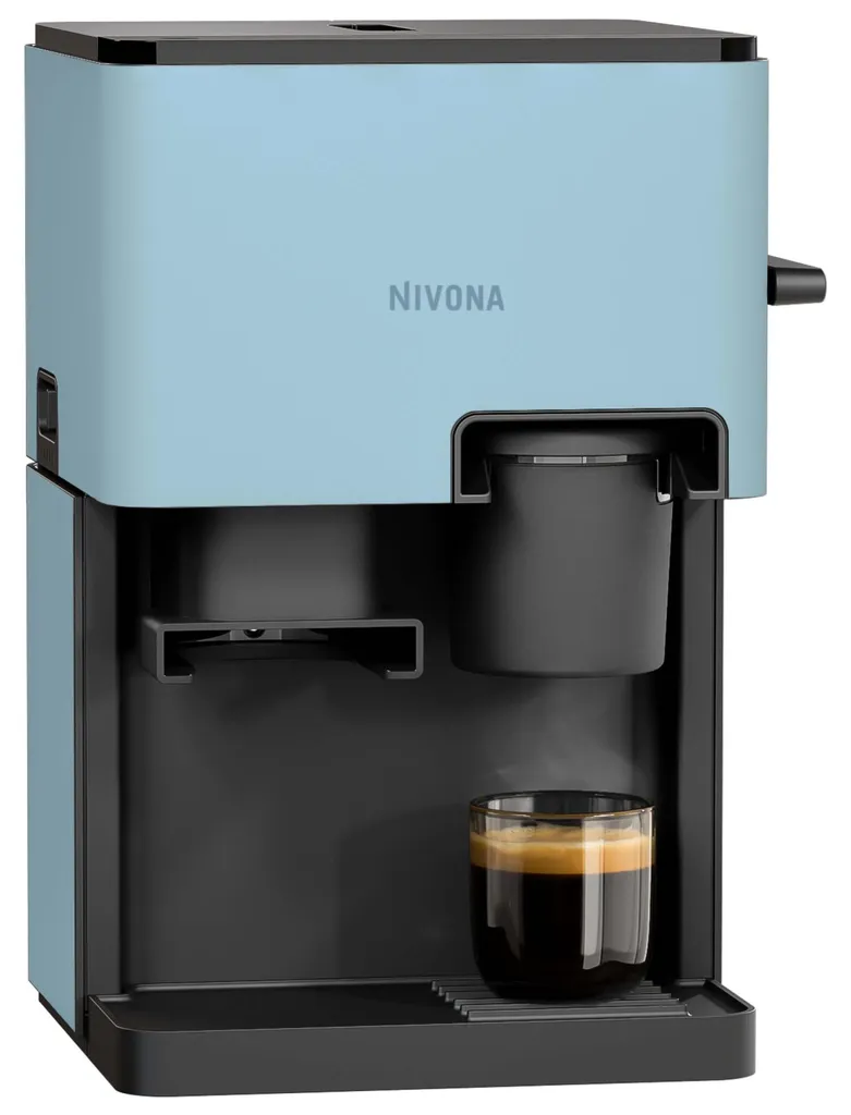 Nivona CUBE 4 Color Edition Coffee Machine, Sky Blue