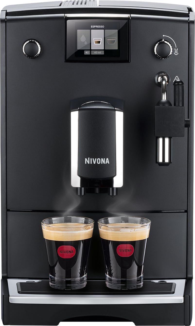Nivona NICR550 NICR 550 Fully Automatic Coffee Machine Matte Black/Chrome