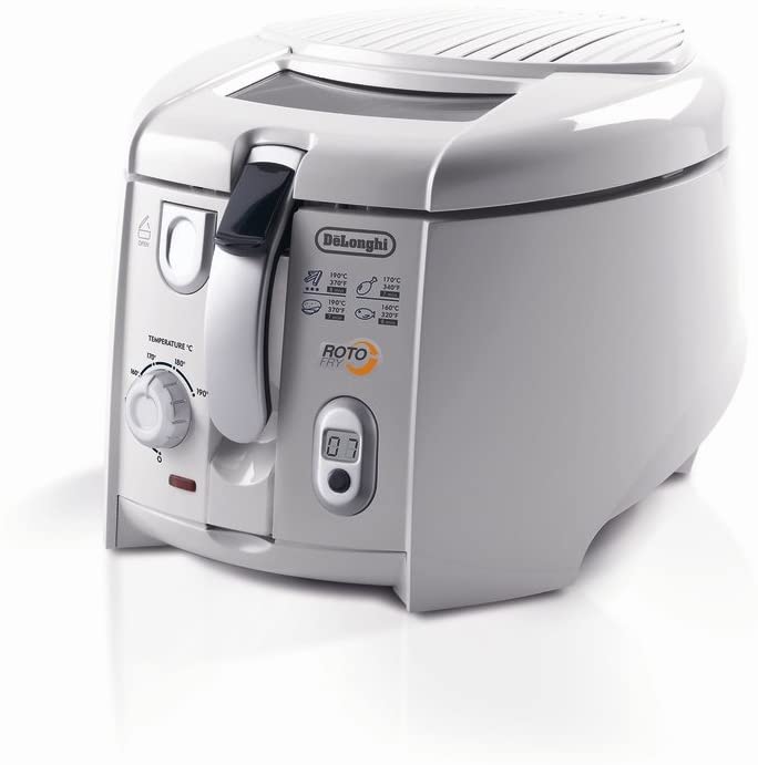 DeLonghi F 28533 deep fryer - deep fryers (1 kg, 1.2l, Single, White, 1800W, 220 - 240V)