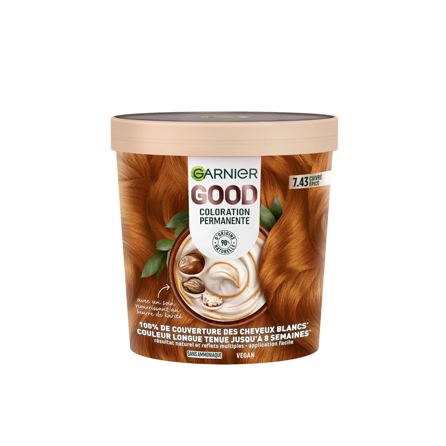 Garnier Good Coloration 7.43 Spicy Copper 120g