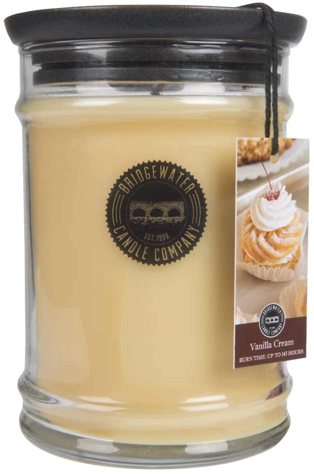 Bridgewater Candle Bridgewater Vanilla Cream Large Jar Scented Candle