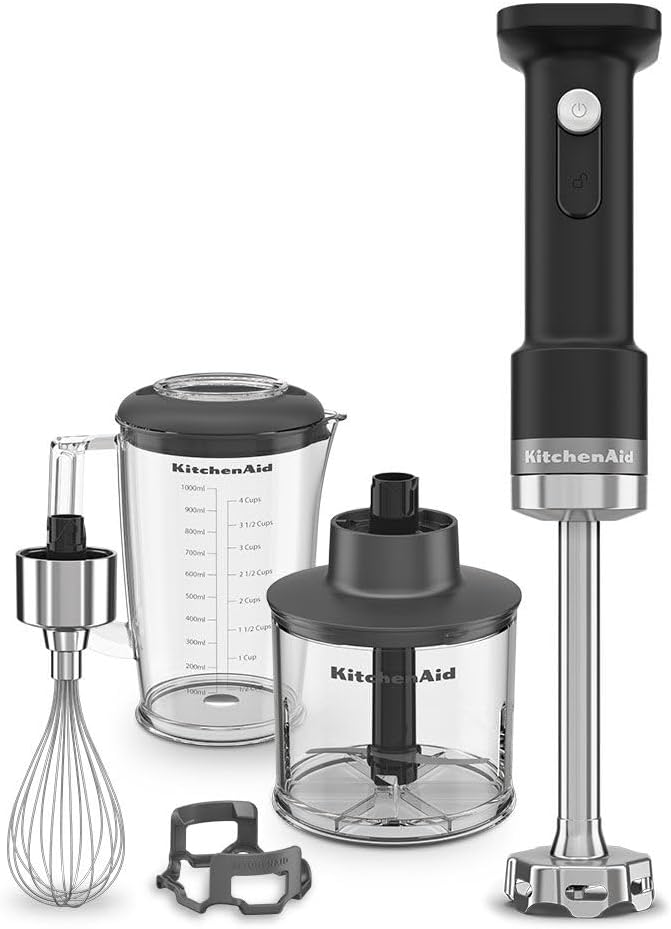 KITCHENAID GO 5KHBRV05BM Cordless Hand Mixer Plus Accessories without Battery