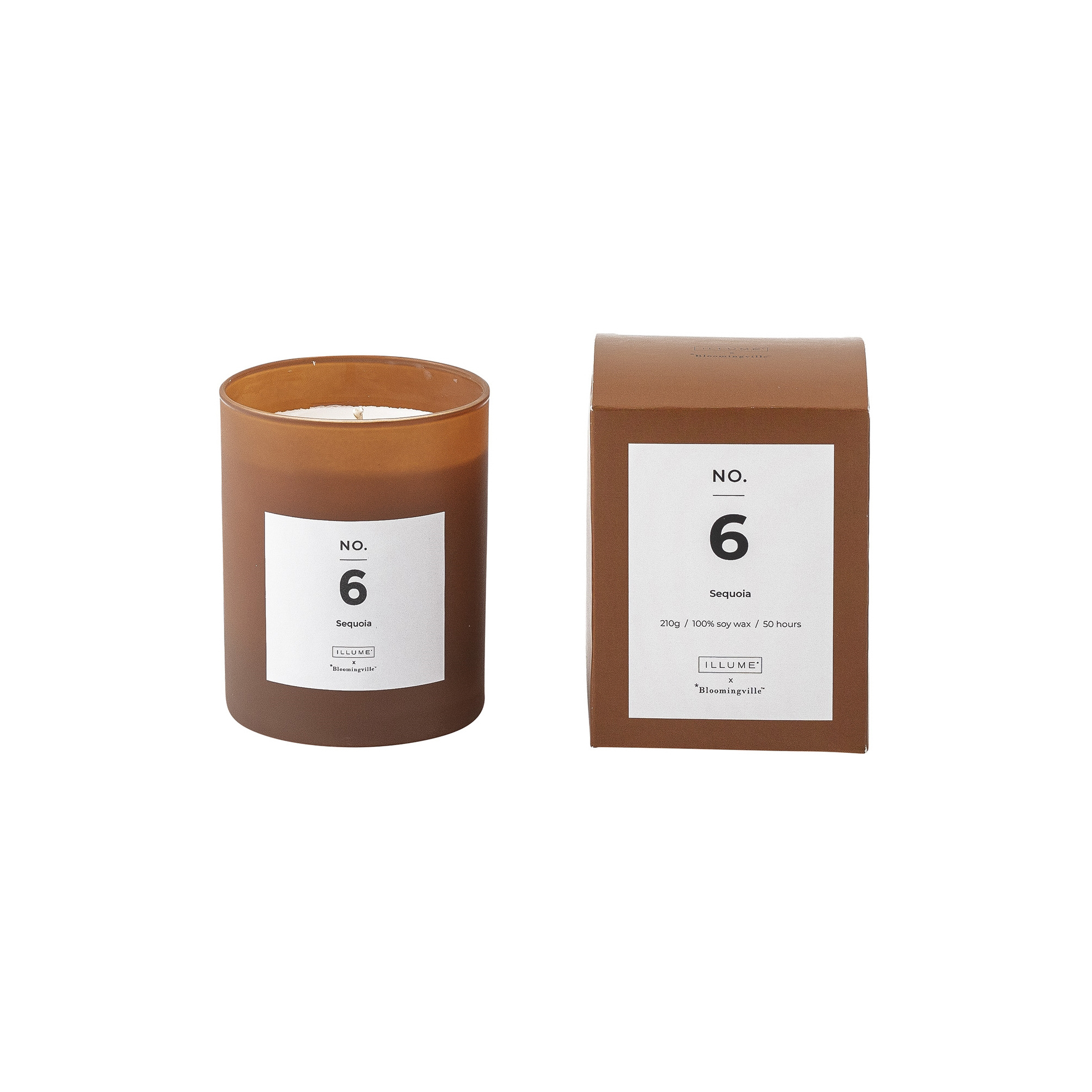 illume-x-bloomingville No. 6 Sequoia Scented Candle