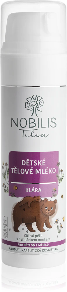 Nobilis Tilia Kids Care Klára nourishing and moisturizing body milk with chamomile