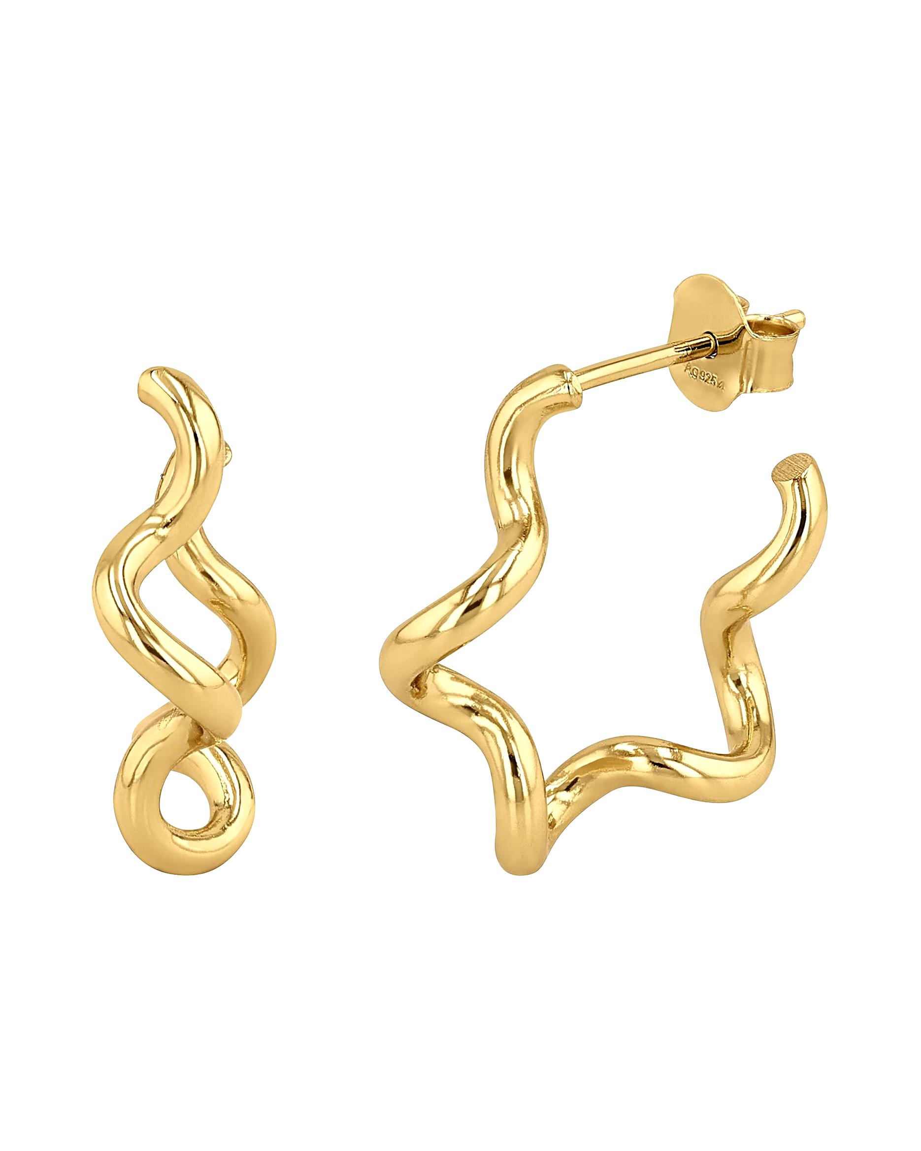 NOELANI earring hoop earrings 925 silver