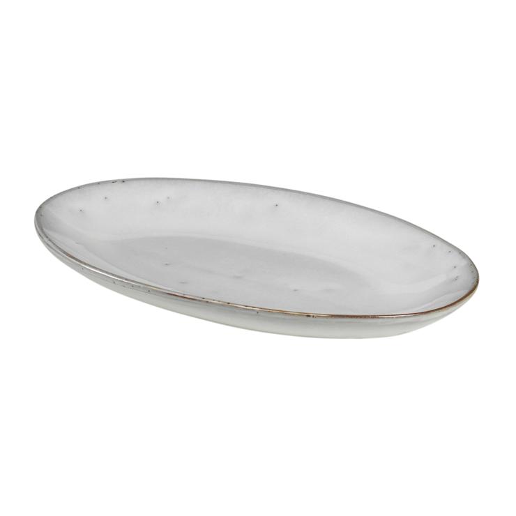 broste Copenhagen Nordic sand served plate oval