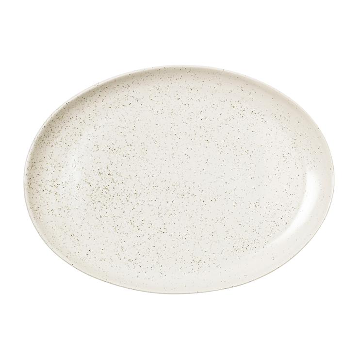 broste Copenhagen Nordic Vanilla Teller Oval 35.5cm
