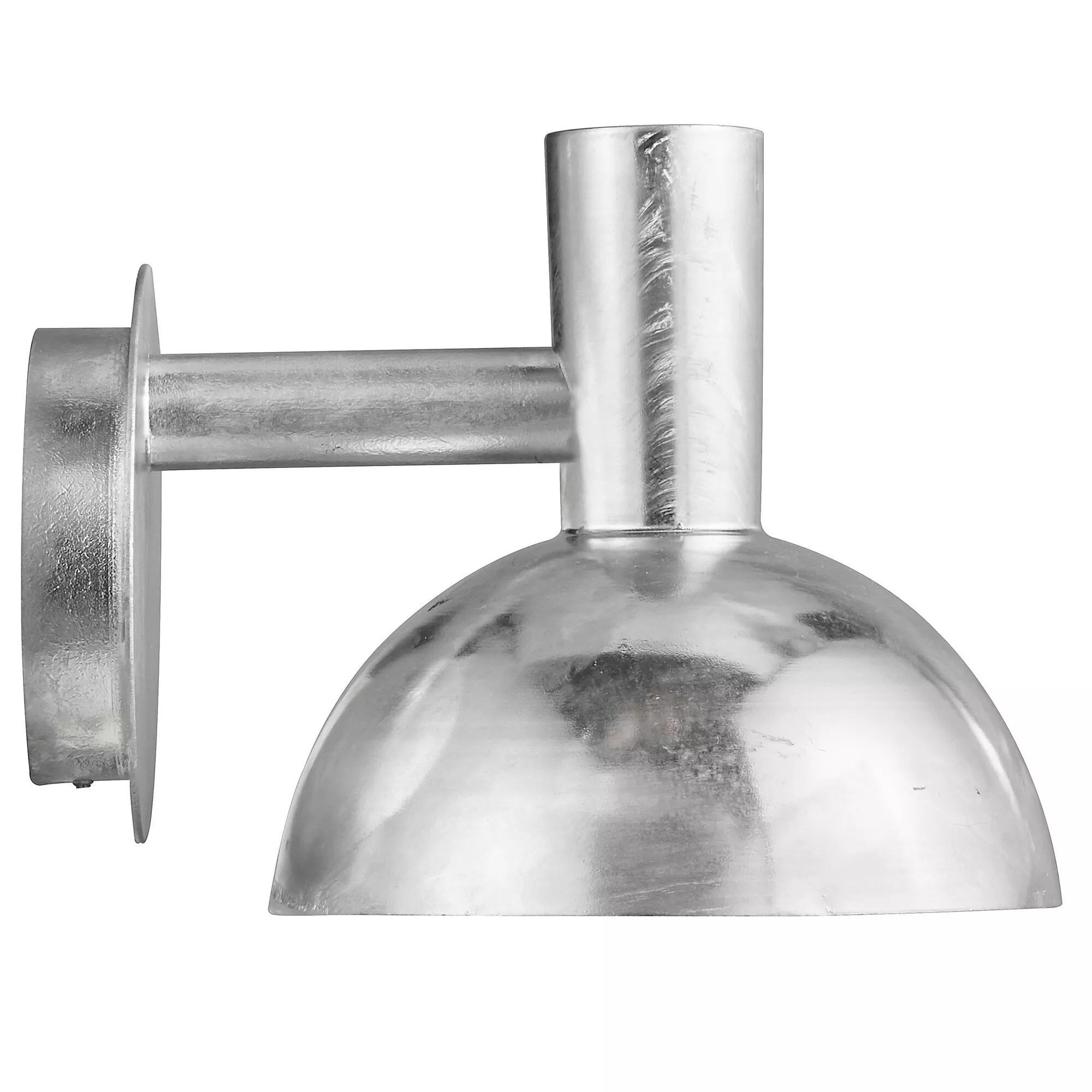Nordlux Arki outdoor wall light 26/20 cm, Zinc-colored