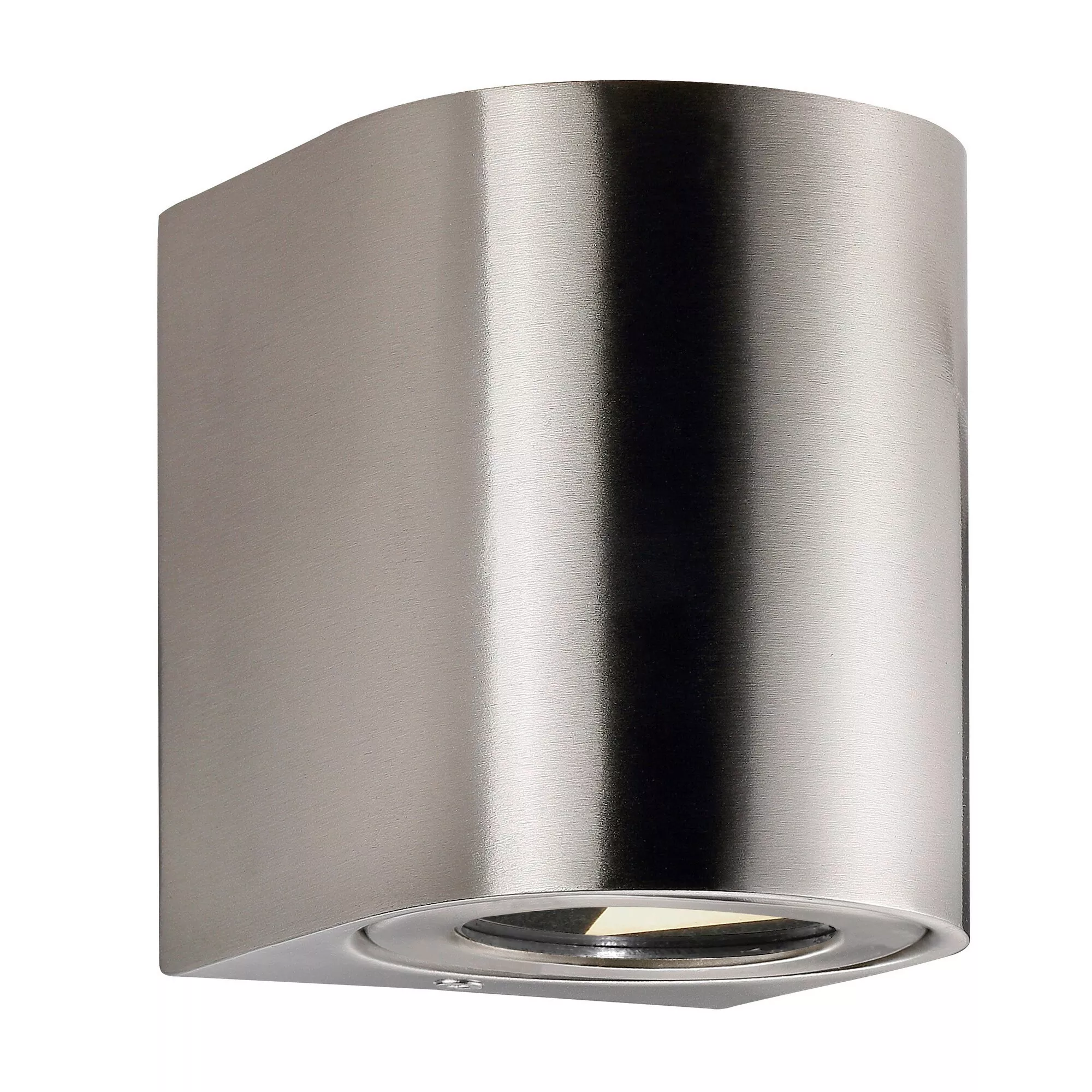 Nordlux Canto outdoor wall light 8.7/10.6/10 cm, Stainless steel color