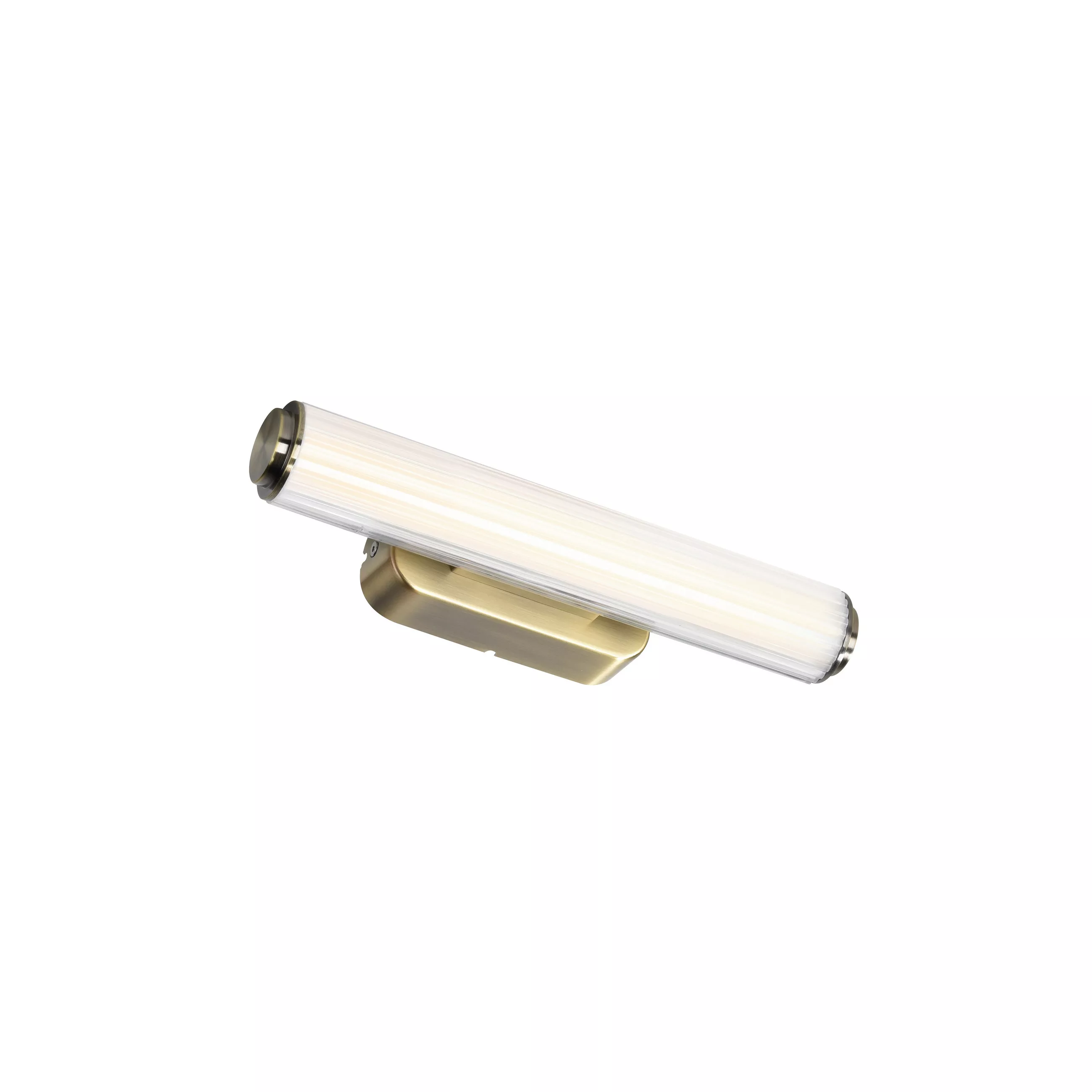 Nordlux bathroom wall light Virelle 32/5.5/10 cm, Brass-colored