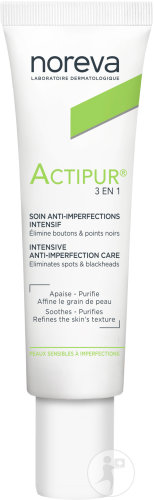 Noreva Actipur 3-In-1 Intensive Anti-Blemish Care Sensitive Skin Tube 30ml