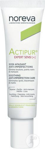 Noreva Actipur Expert Sensi+ Soothing Treatment Anti-Impurities Tube 30ml