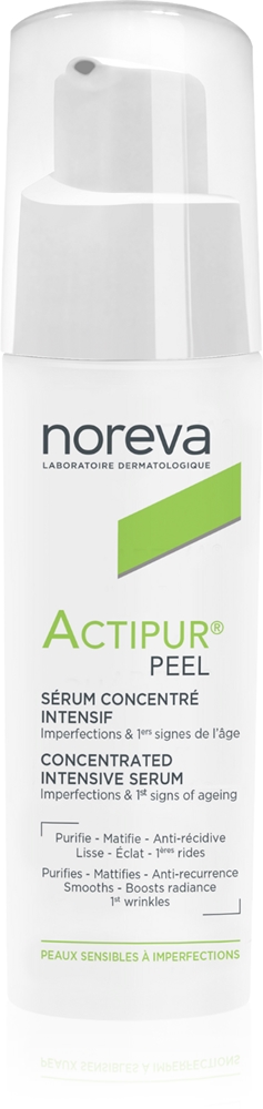 Noreva Actipur Peel Concentrated Intensive Serum Peeling serum for sensitive skin prone to acne