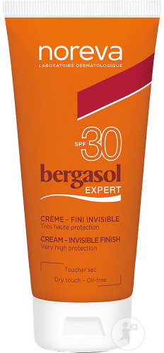 Noreva Bergasol Expert Cream SPF30 Fini Invisible Tube 50ml