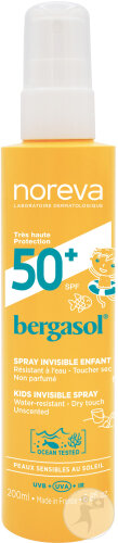 Noreva Bergasol Children's Invisible Spray SPF50+ 200ml
