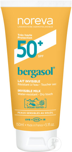 Noreva Bergasol Invisible Milk SPF50+ Tube 150ml