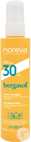 Noreva Bergasol Invisible Spray SPF30 200ml