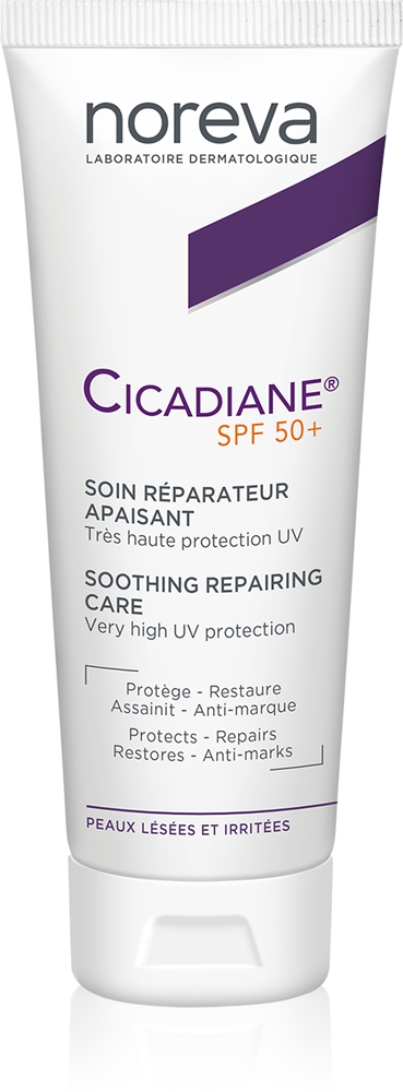 Noreva Cicadiane Soothing Repairing Care sunscreen for body and face