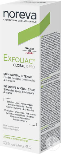 Noreva Exfoliac Global X-Pro 30ml