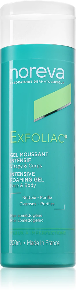 Noreva Exfoliac Intensive Foaming Gel Cleansing foam gel against skin imperfections